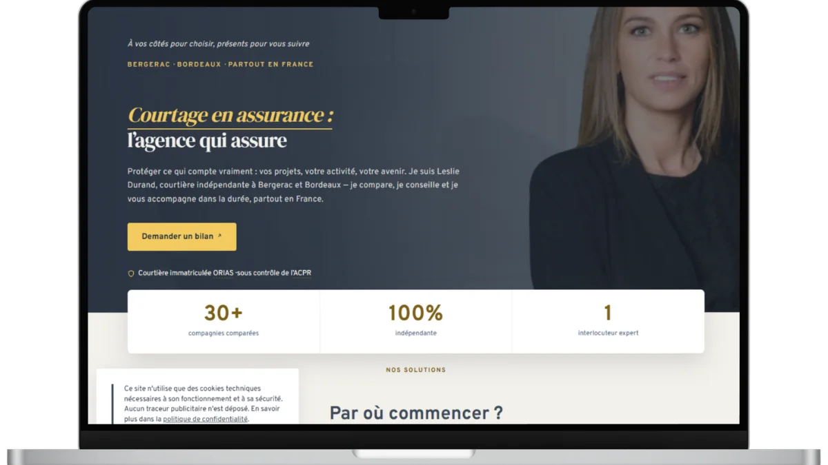 Le site de l'Agence Protège & Moi, refonte réalisée par Arneys